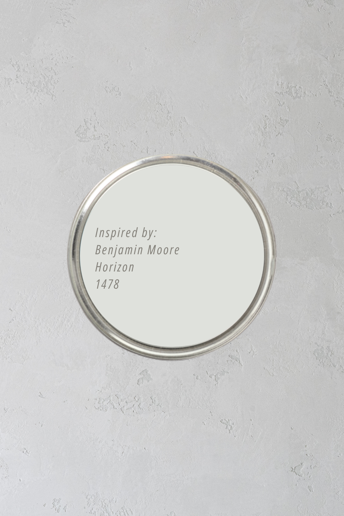 Image of a plaster sample made for a visualizer feature on the website that will allow customers and clients to upload a picture of there wall and pick from one of our plaster samples. 